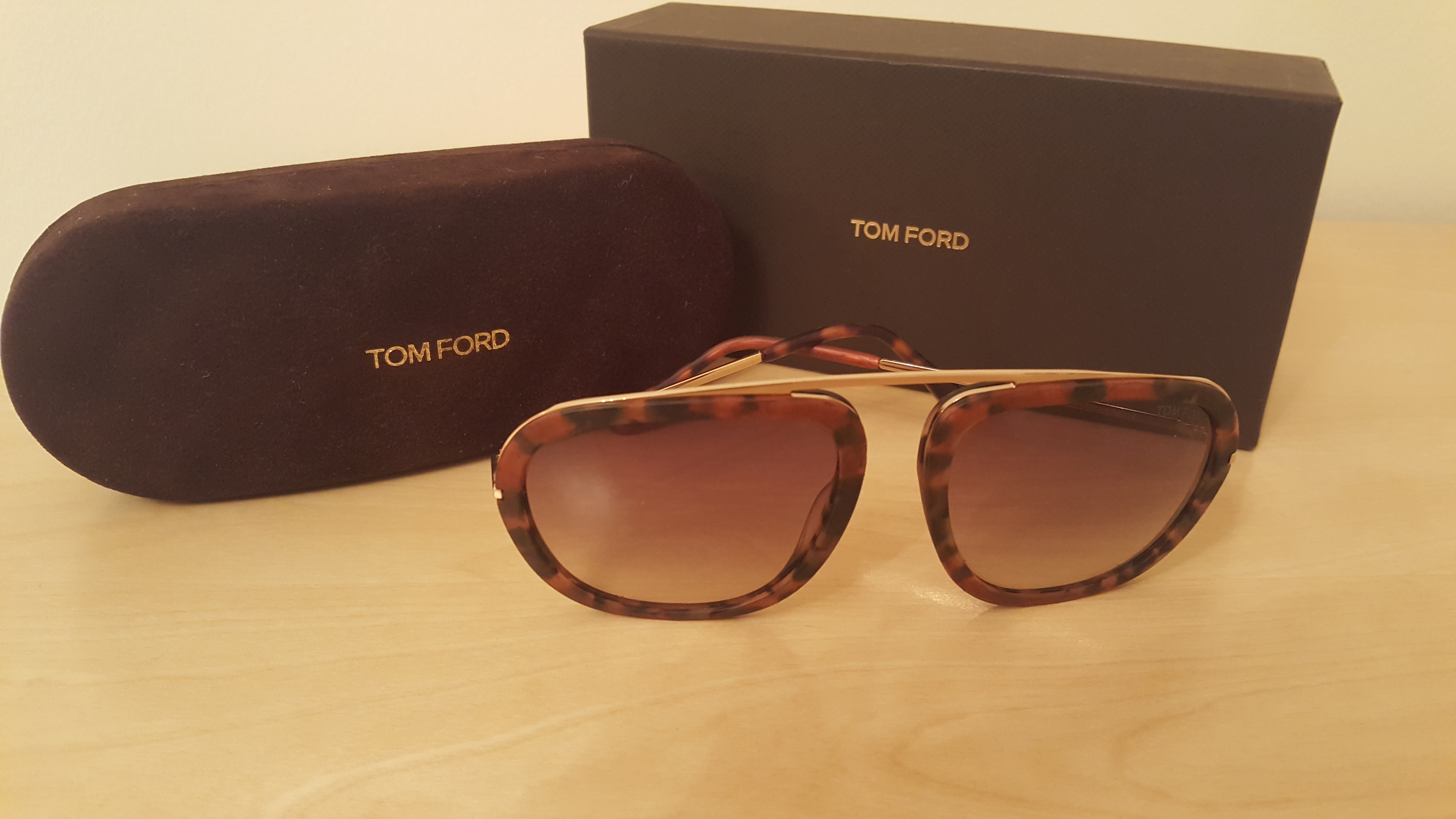 Tom ford havana store sunglasses tony stark