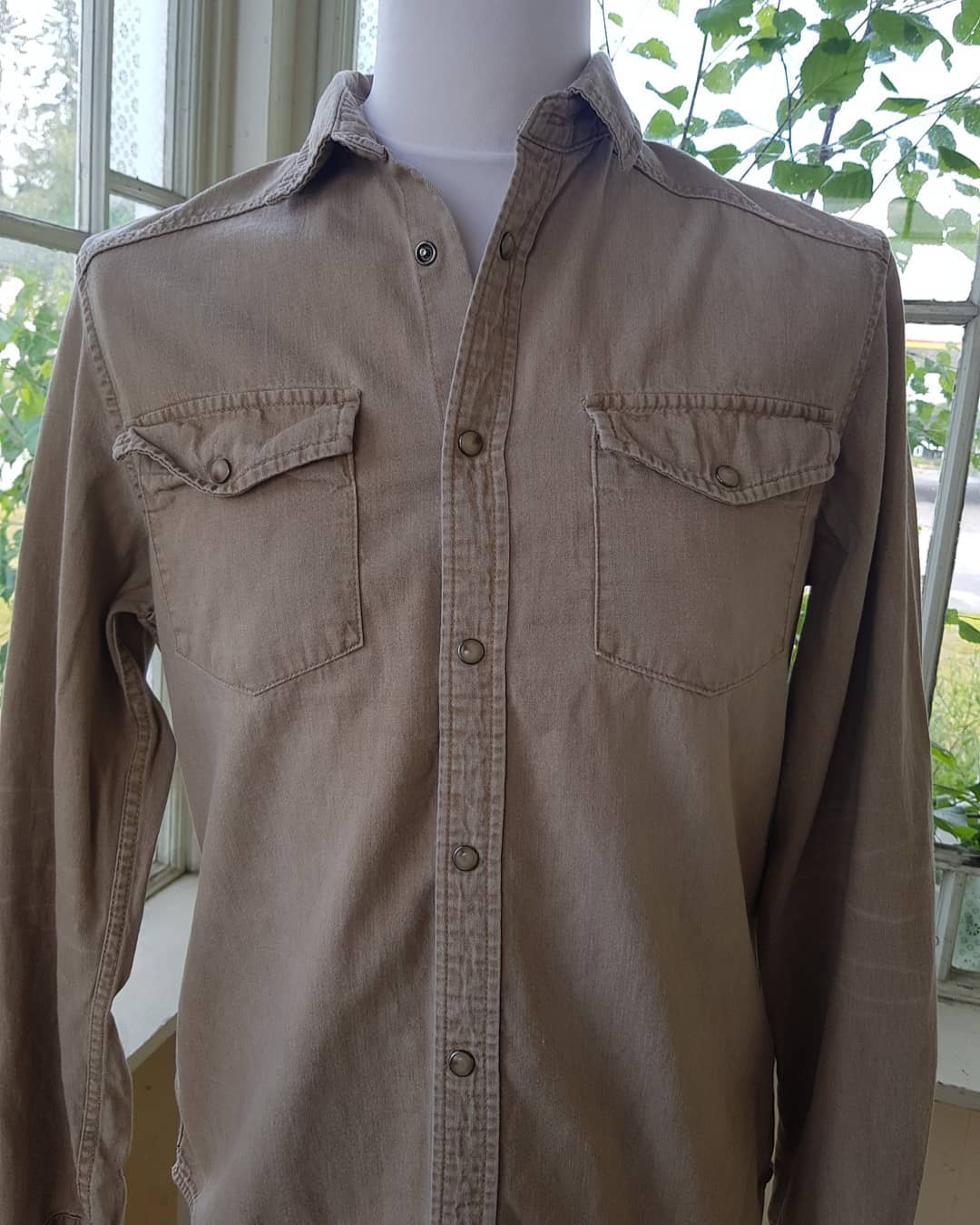 LAGUNA LINEN WESTERN SHIRT