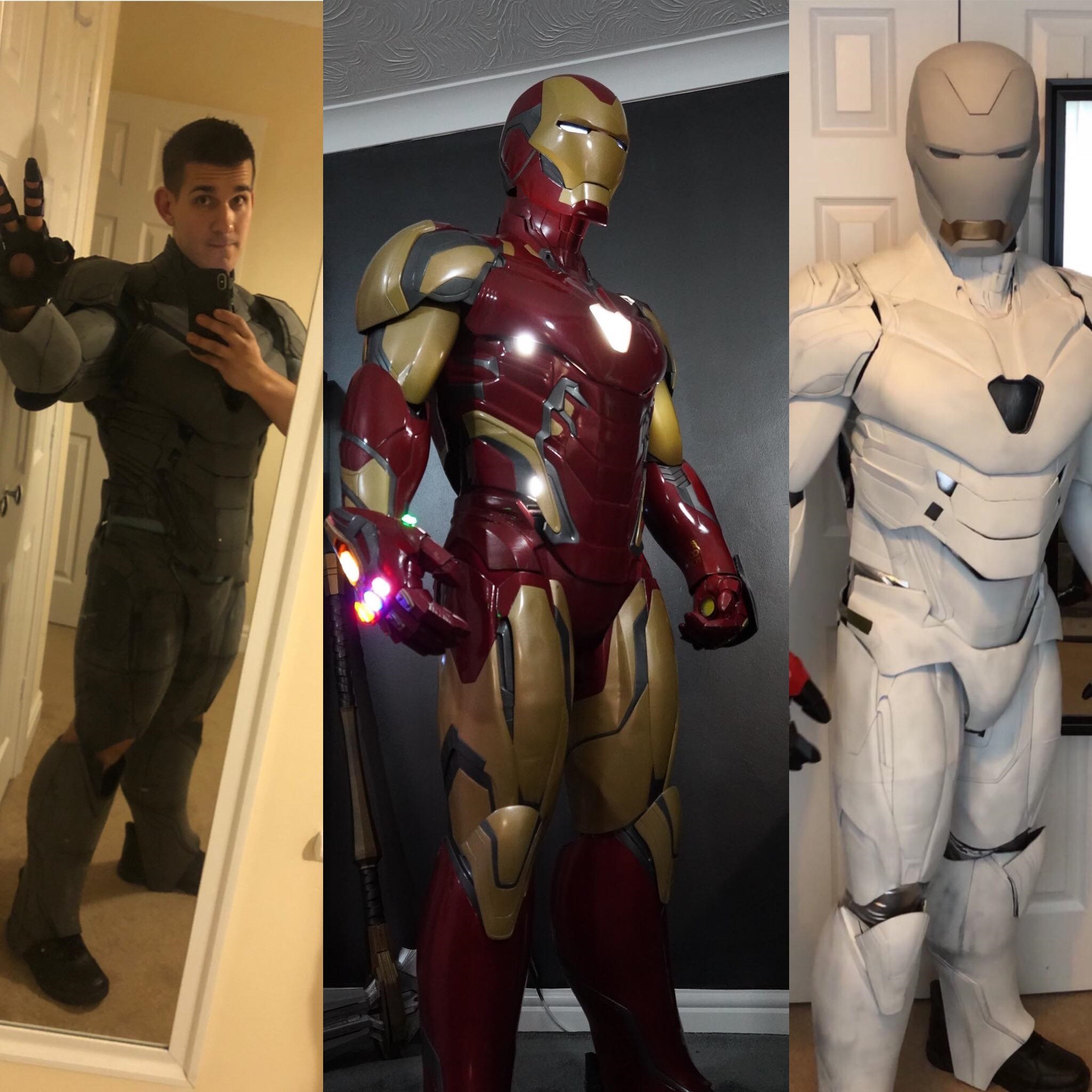 MK85 Iron Man Cosplay w/ Infinity Stones - 100% 3D Printed (Pic and  resource heavy) | RPF Costume and Prop Maker Community