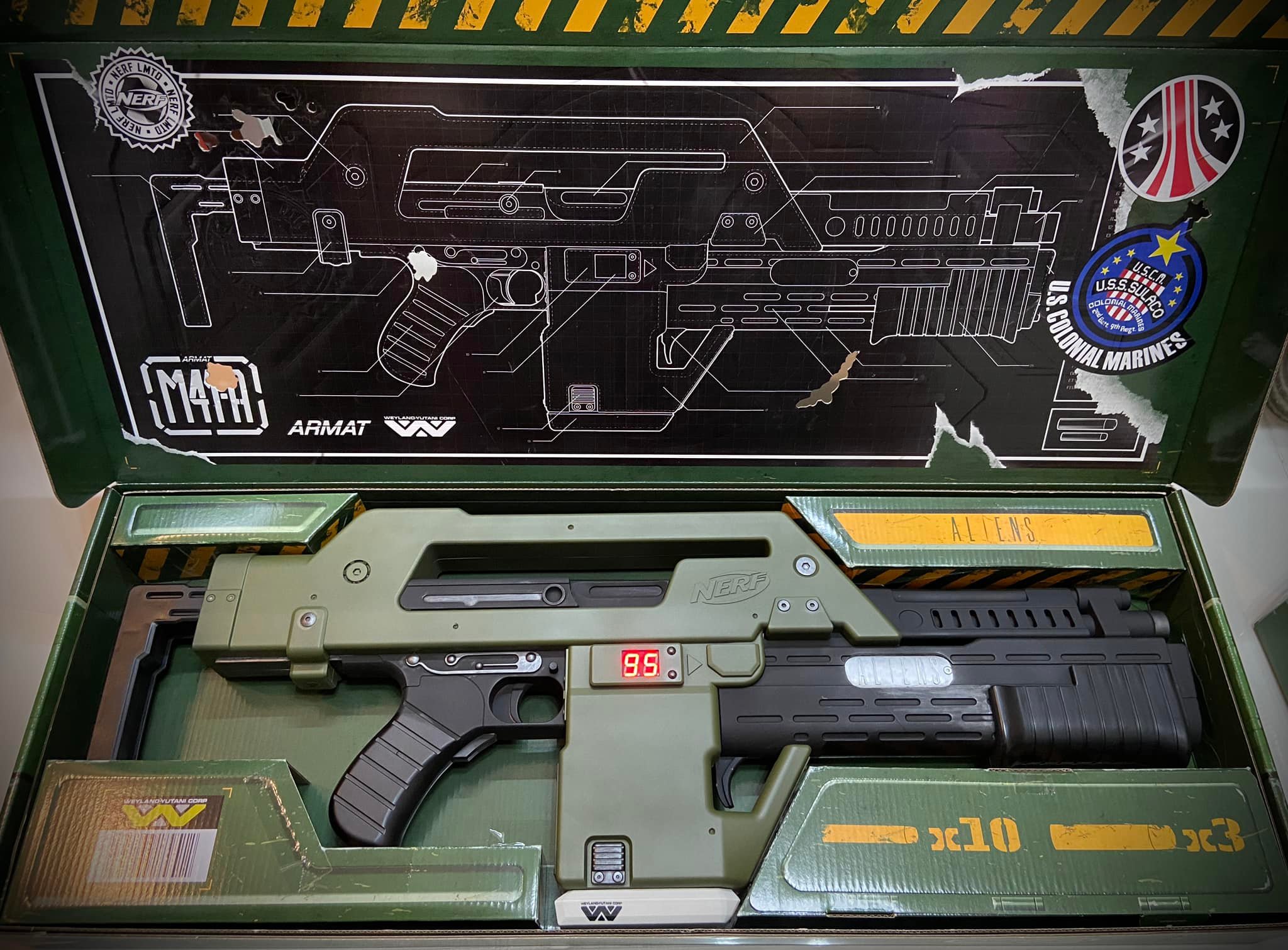 Hasbro NERF M41-A Pulse Rifle | Page 6 | RPF Costume and Prop Maker  Community
