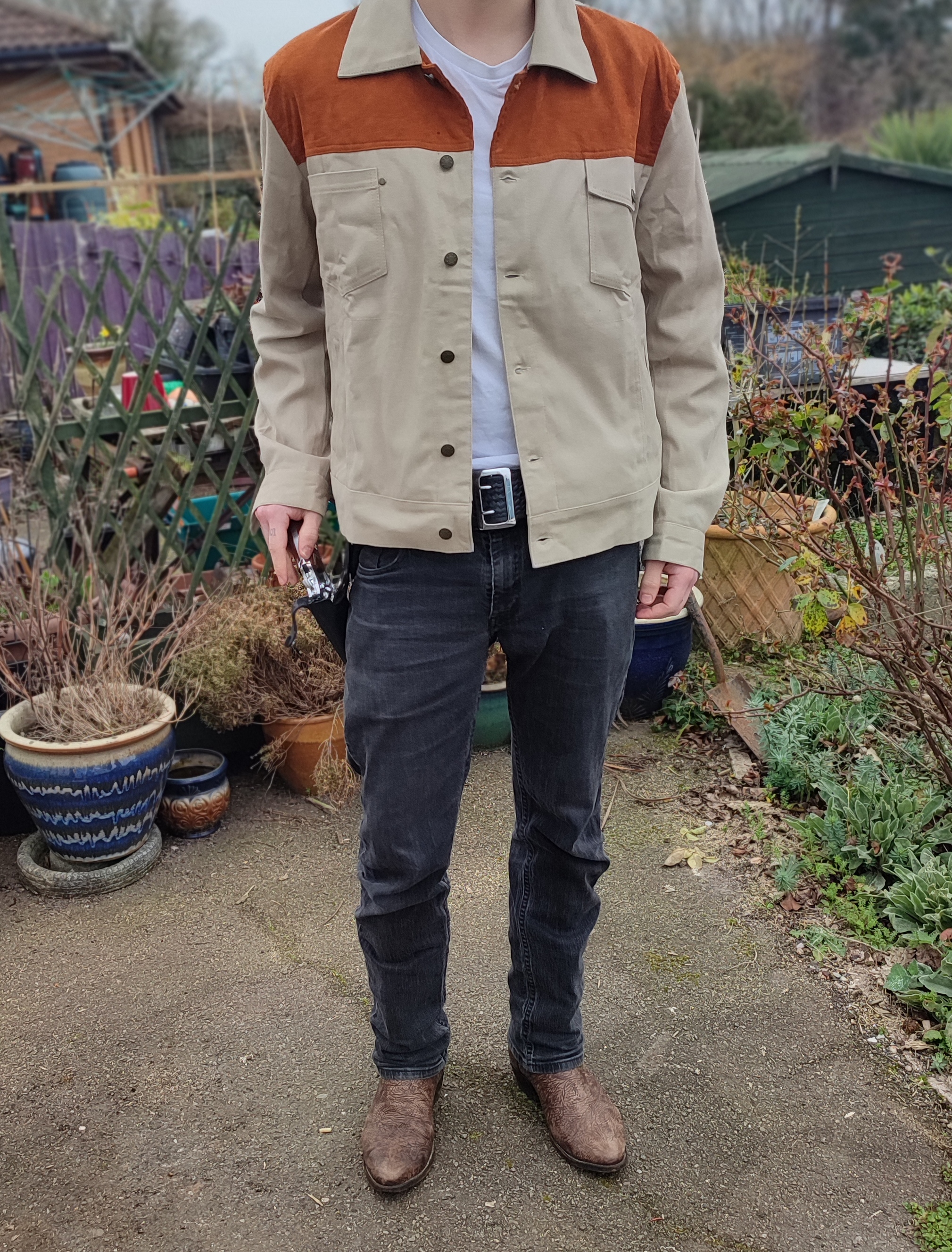 Levis tobacco field store jacket