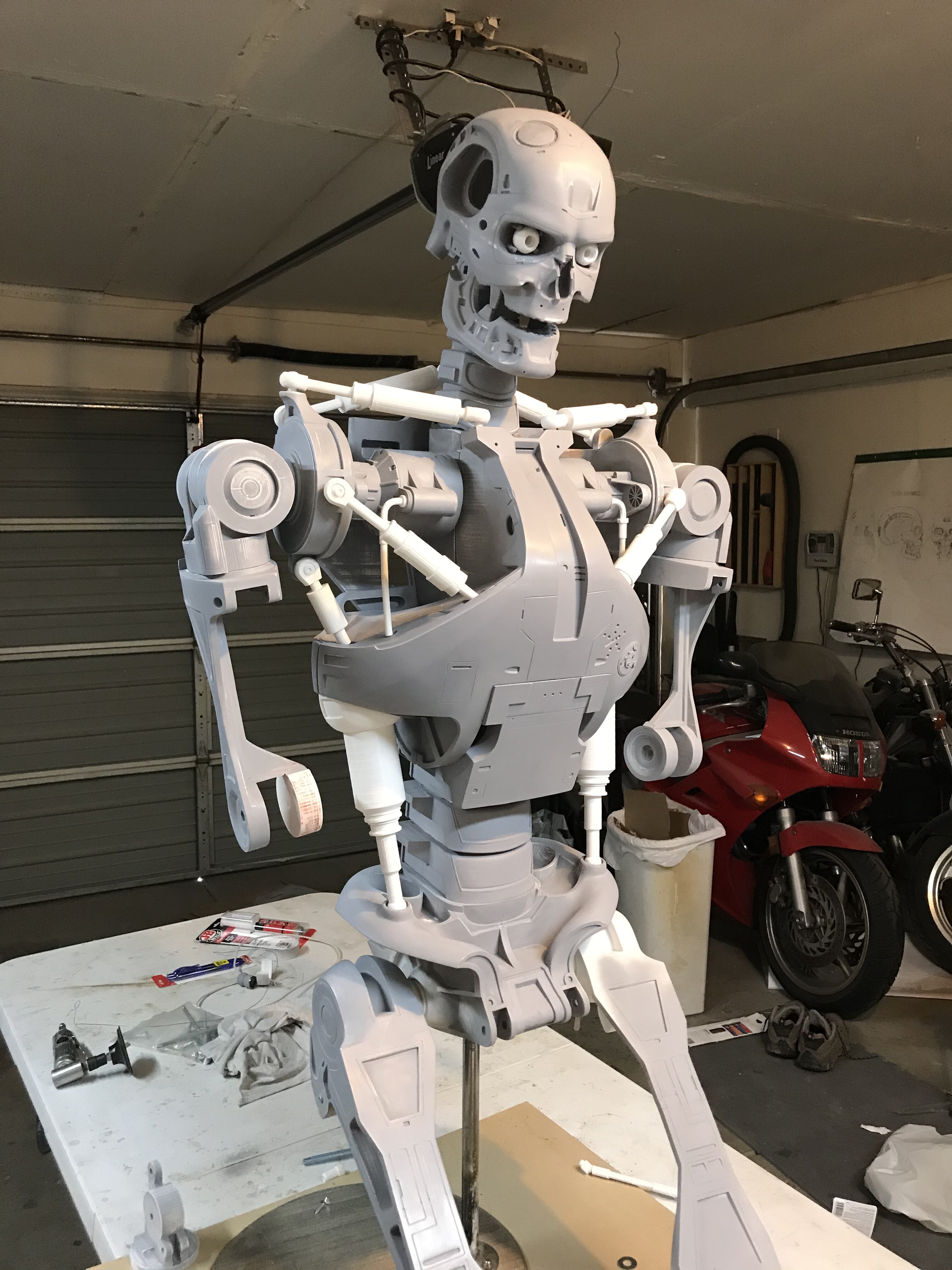 Interest - Full Size, SLA 3D Print 1:1 Terminator T-800 endoskeleton | RPF  Costume and Prop Maker Community