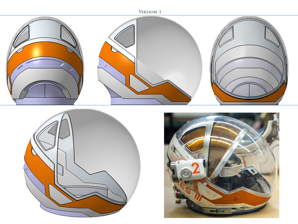 The Martian helmet buildthread[CAD & 3D-print] - [FINISHED] | RPF Costume  and Prop Maker Community