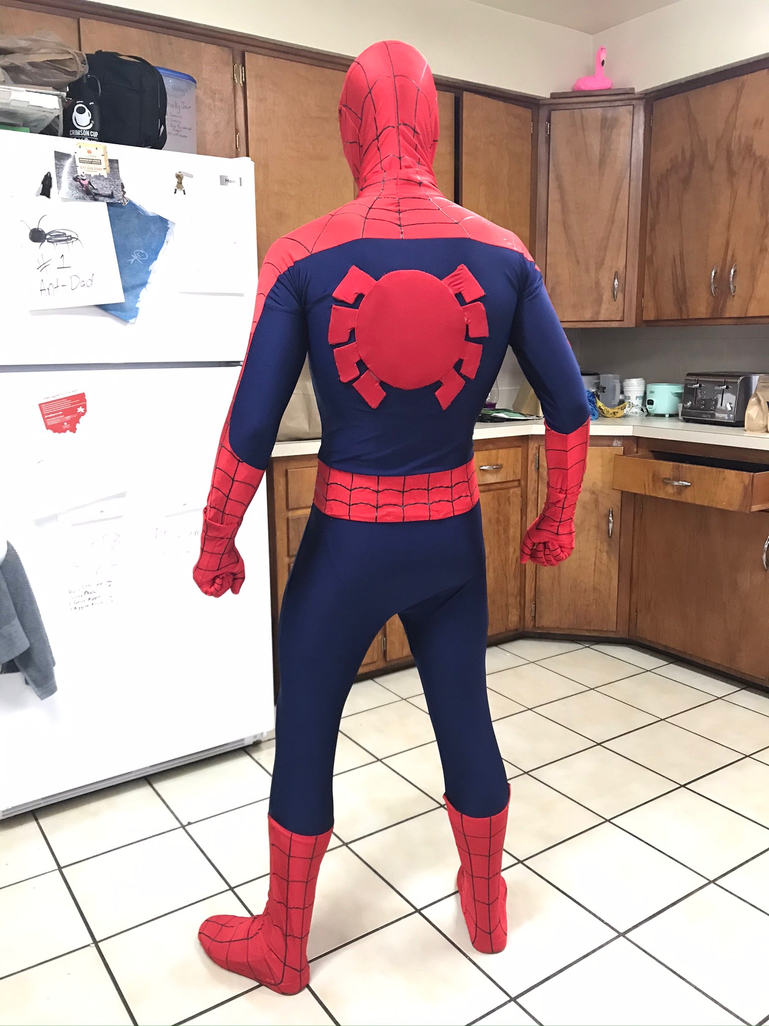 spiderman costume pattern