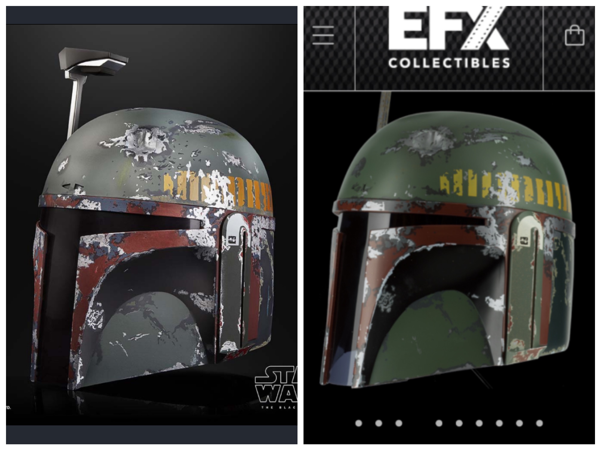 boba fett フィギュアーツ ブラックシリーズヘルメット - フィギュア