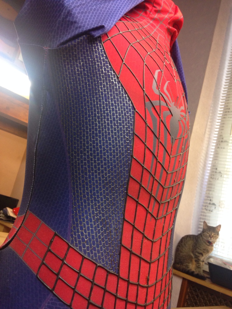 The amazing spider man homemade suit by me Please read