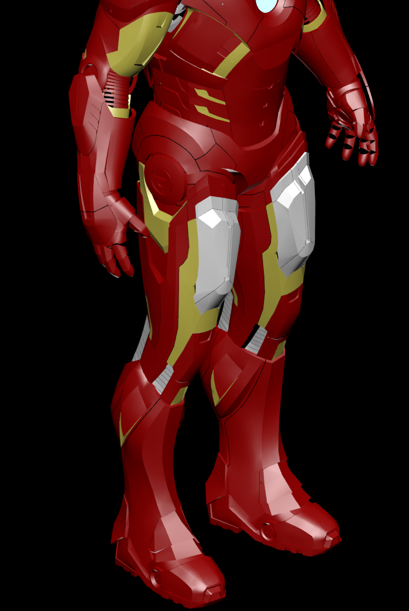 Darkside501st's Iron Man Mk VII pepakura files - Password in First Post |  RPF Costume and Prop Maker Community