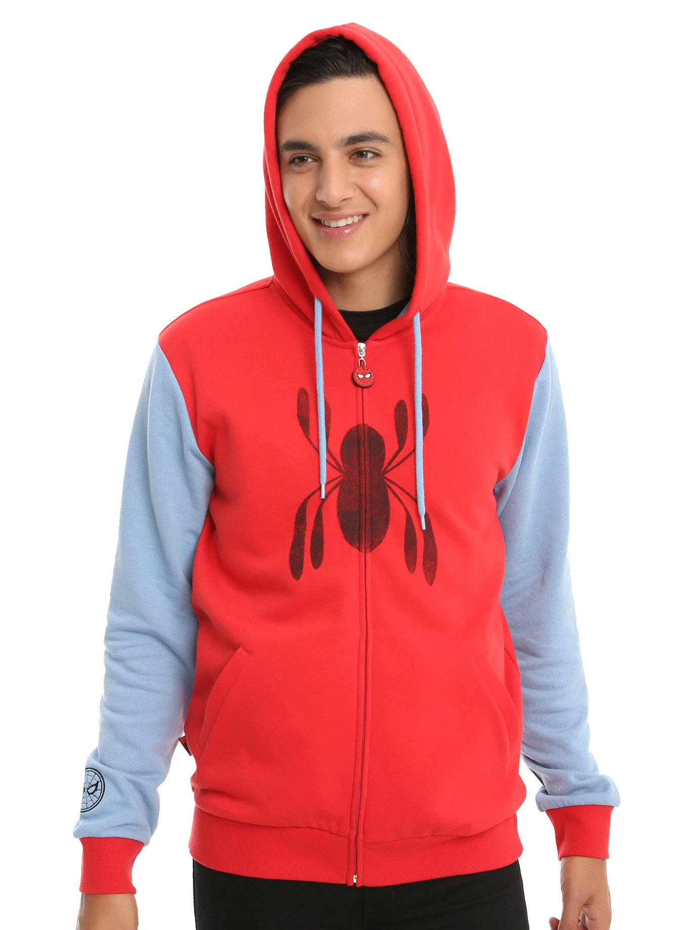 Spider man homecoming deals sleeveless hoodie