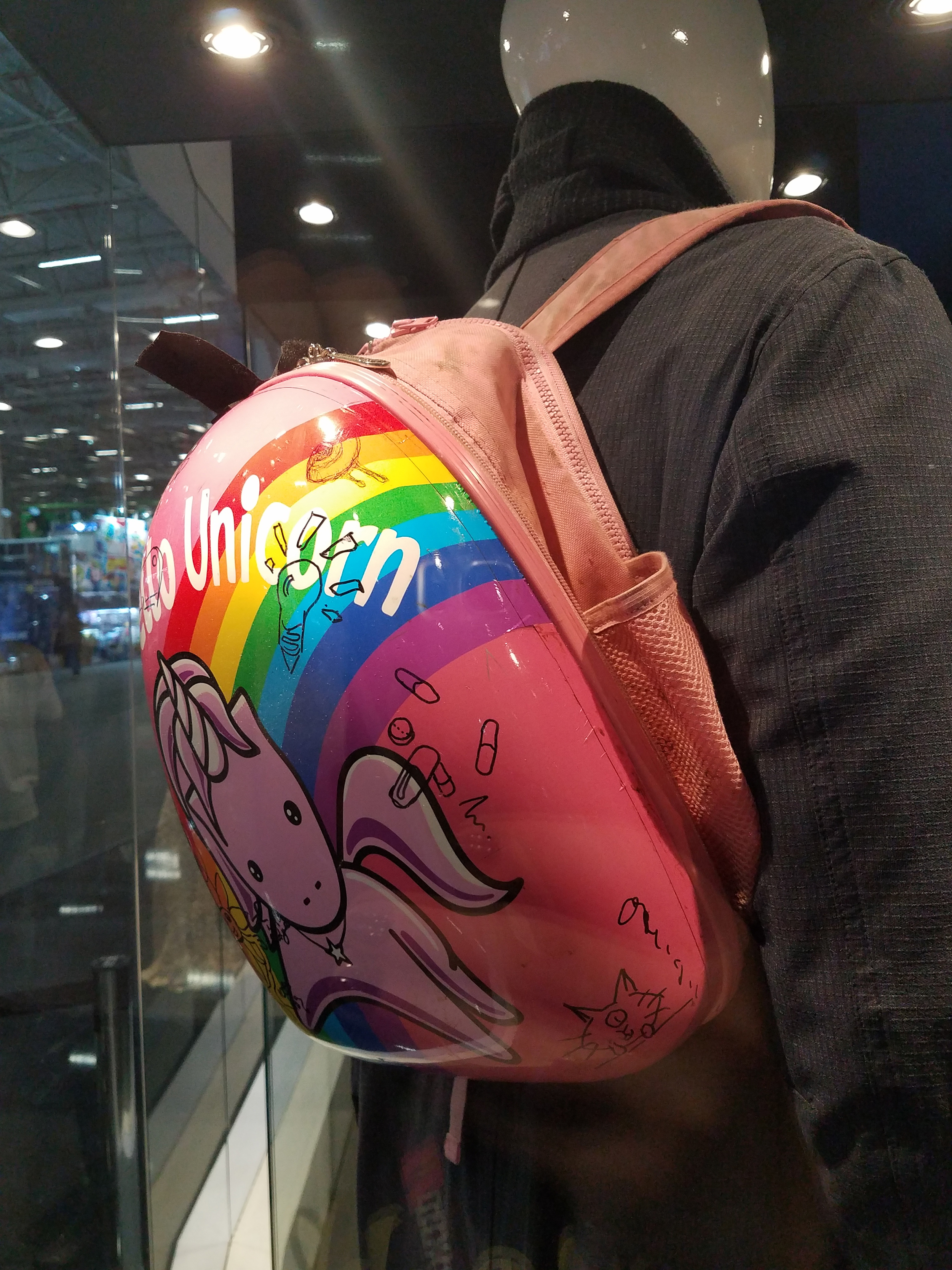 Altered carbon on sale pink unicorn backpack