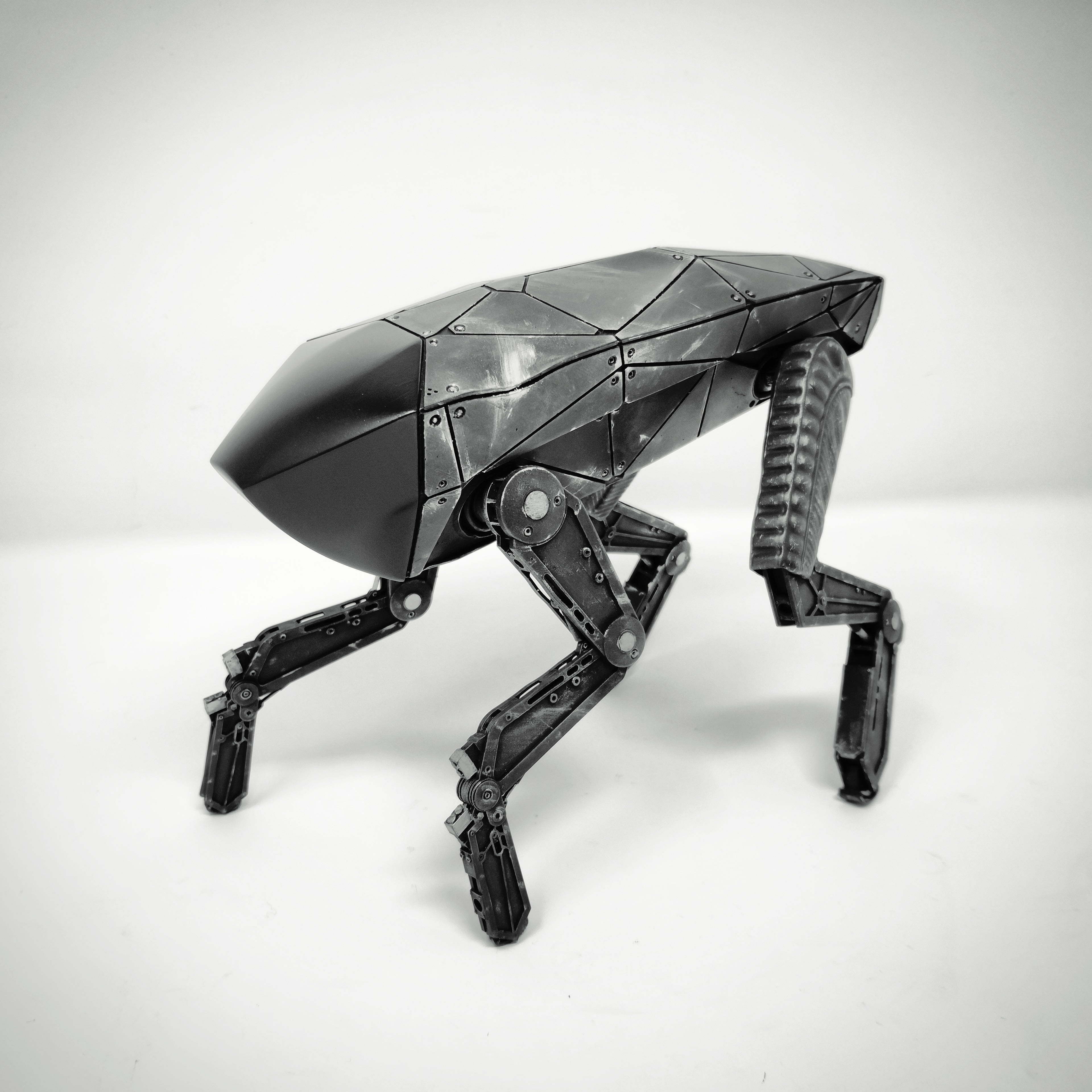 Scratch built Black Mirror's Metalhead Dog 1/4 scale | RPF Costume and Prop  Maker Community