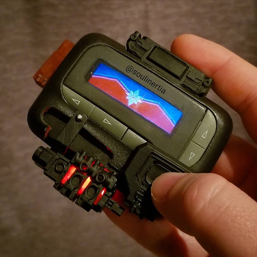 Limited Run - Captain Marvel / Nick Fury pager built off a real Motorola! |  RPF Costume and Prop Maker Community