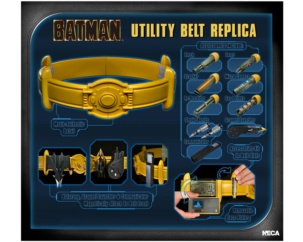NECA 1989 Batman Utility Belt | RPF Costume and Prop Maker Community