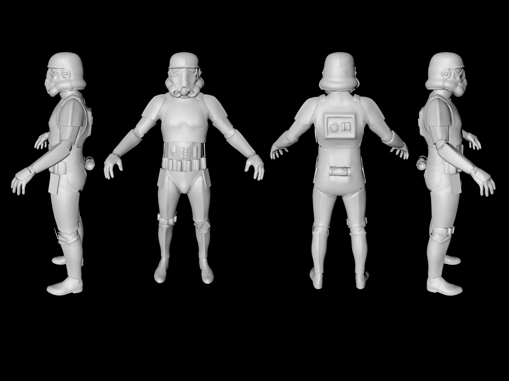 Storm trooper(s) STL or OBJ files | RPF Costume and Prop Maker Community