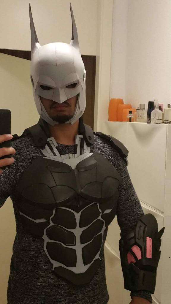 Arkham Knight Batman Cowl Pep help | RPF Costume and Prop Maker Community