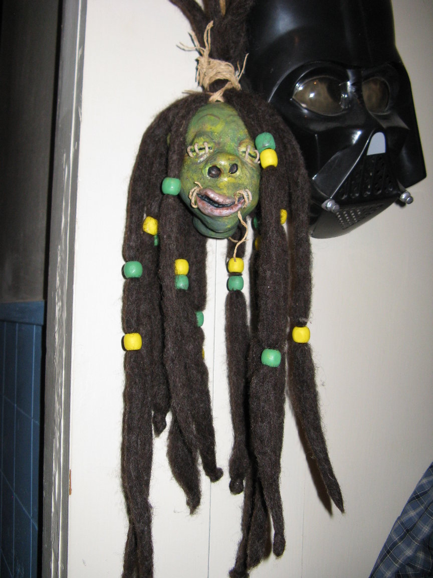 Shrunken Head Inspired By Dre Head From Harry Potter Assalaamid