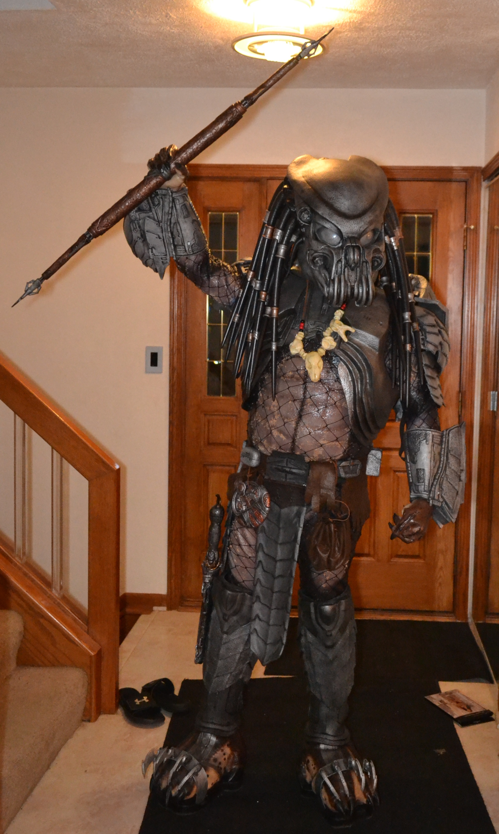 W.i.p 1/10 Predator in monster clay  RPF Costume and Prop Maker Community