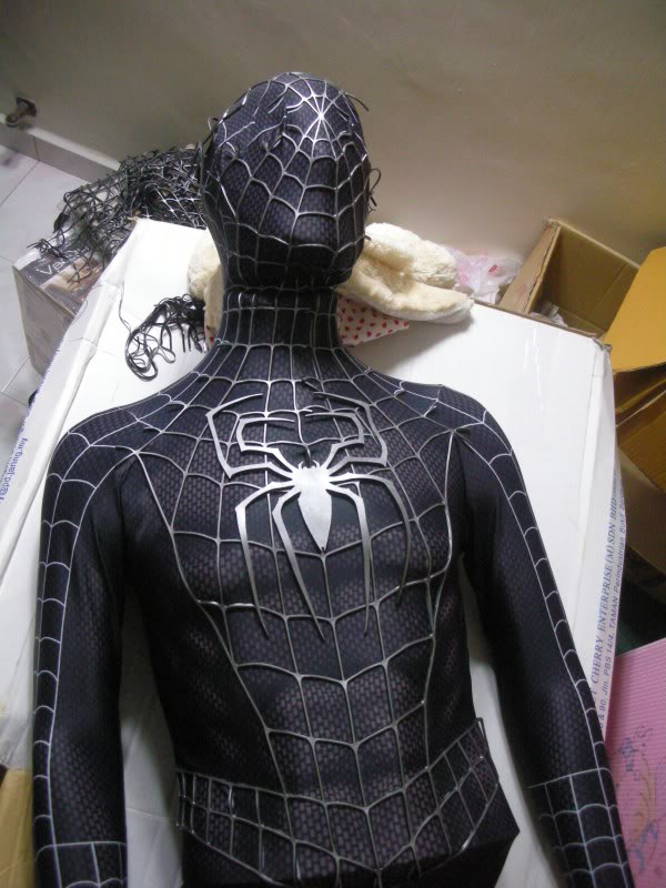 Spider-Man 3 Symbiote movie replica suit | RPF Costume and Prop Maker  Community