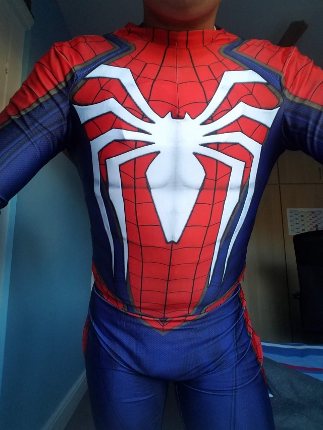 The Amazing Spider Man PS4 Suit Cosplay Suit FIRST SUIT EVER