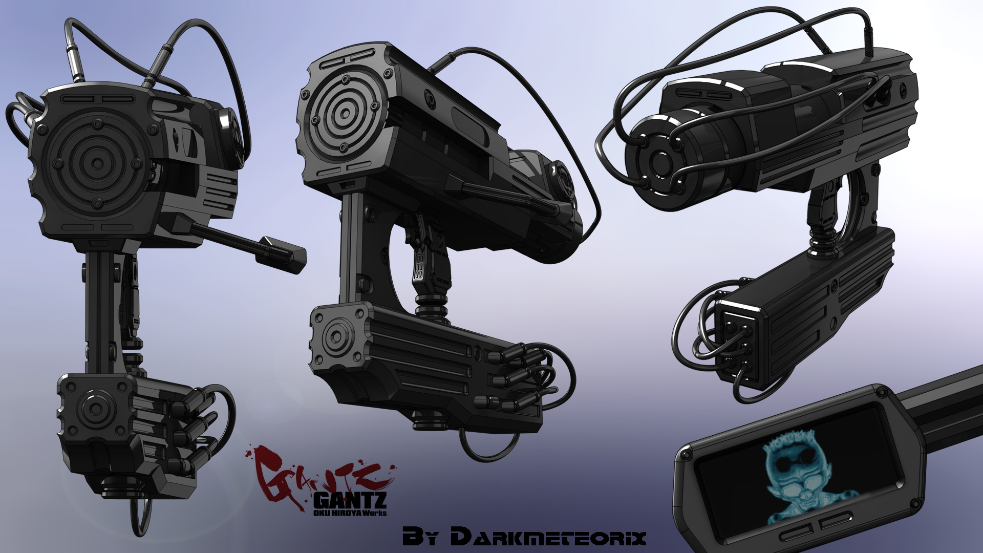 Gantz H Gun With Actual Function Rpf Costume And Prop Maker Community