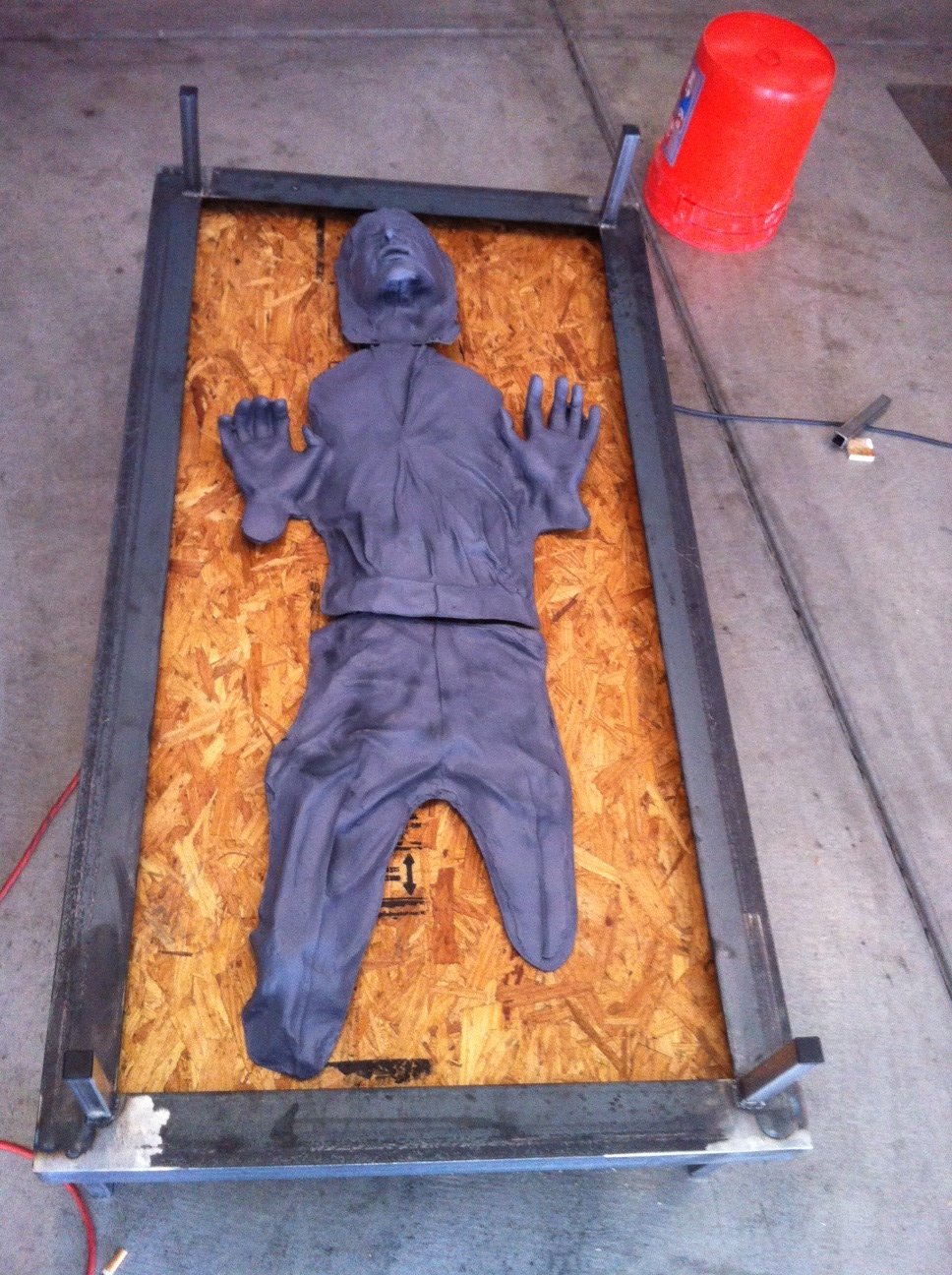 Hans Solo Coffee Table / Han Solo In Carbonite Coffee Table - Mint in box, as it were.