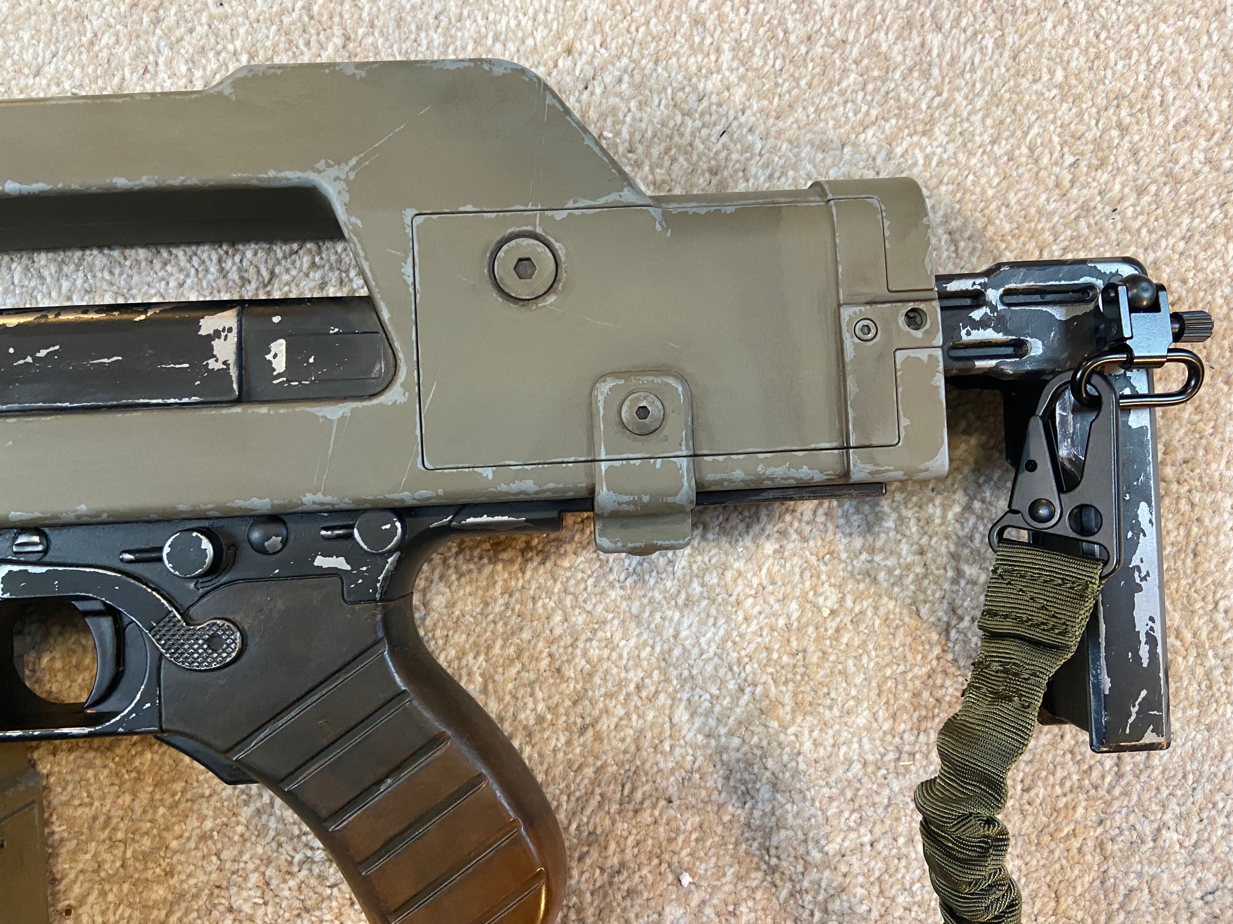Hasbro NERF pulse rifle repaint - last finishing touches | RPF Costume and  Prop Maker Community