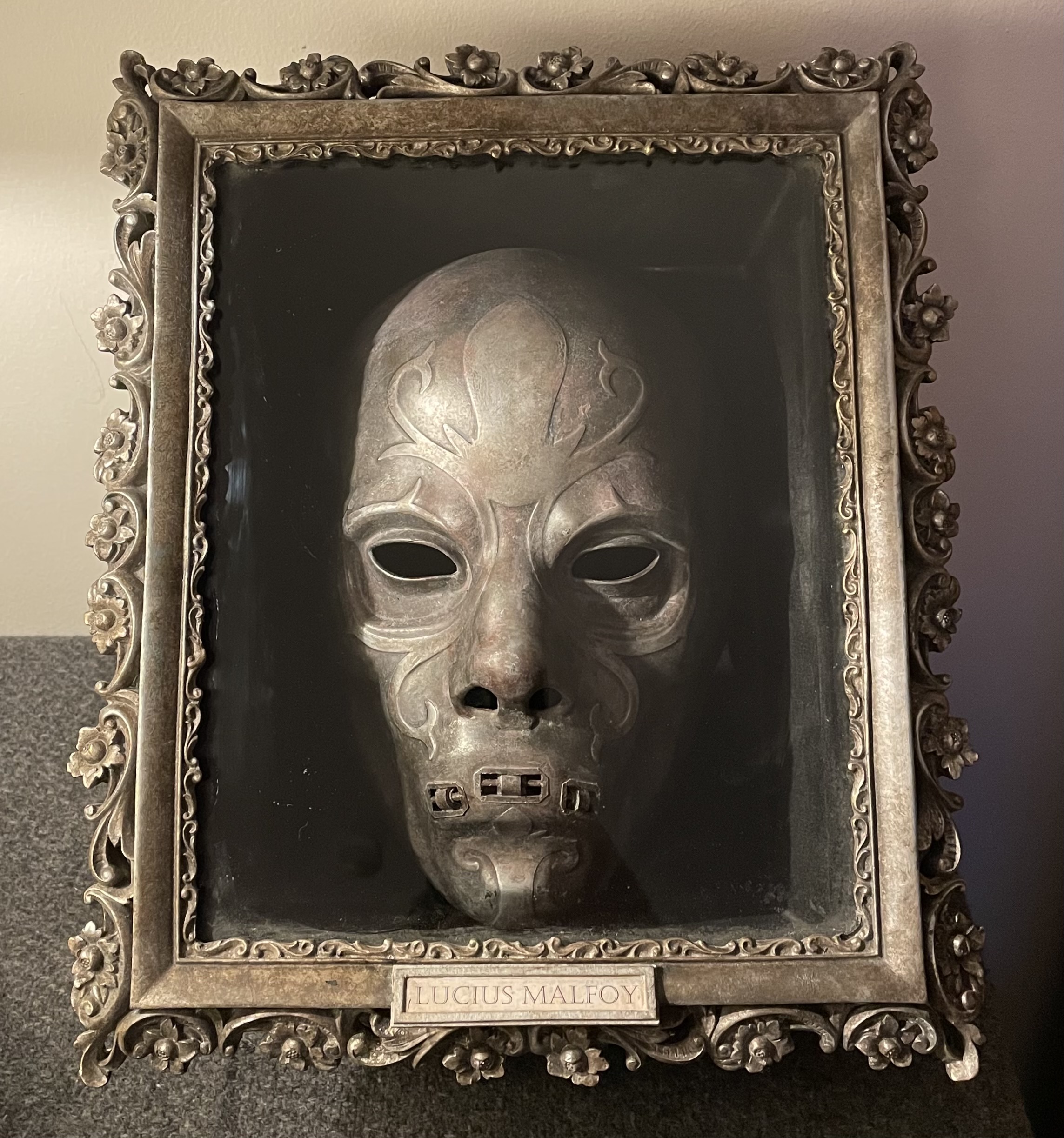 Death Eater Mask and Display (Harry Potter) | RPF Costume and Prop Maker  Community