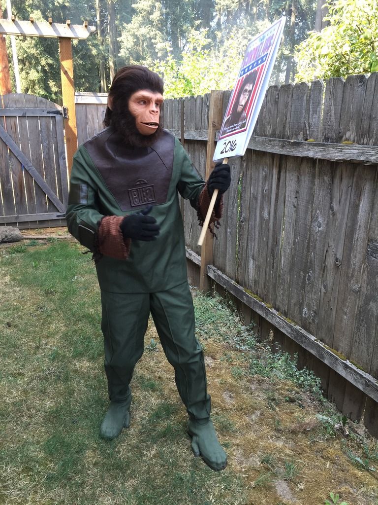 1968 Planet of the Apes Cornelius costume RPF Costume and Prop