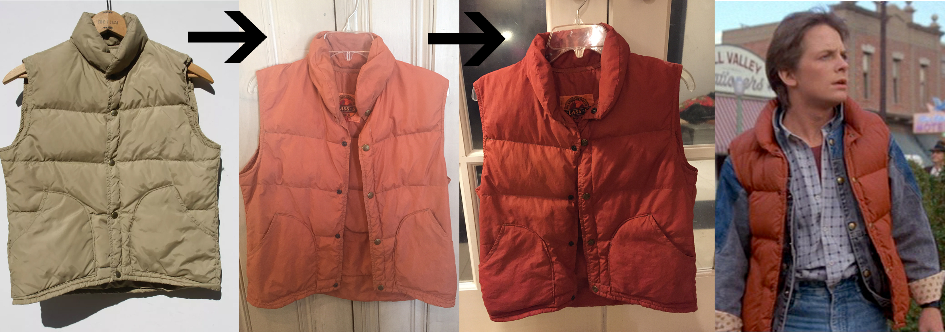 Back to the Future Marty McFly Puffy Vest Color BTTF | Page 7 | RPF Costume  and Prop Maker Community