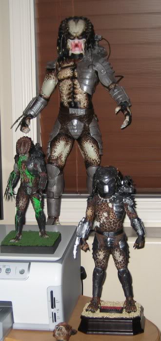 W.i.p 1/10 Predator in monster clay  RPF Costume and Prop Maker Community