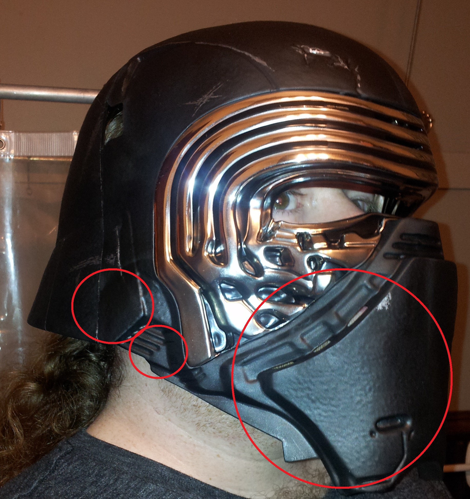 The 900th thread about modding a Black Series Kylo Ren Helmet w/ Disney  upgrade | RPF Costume and Prop Maker Community