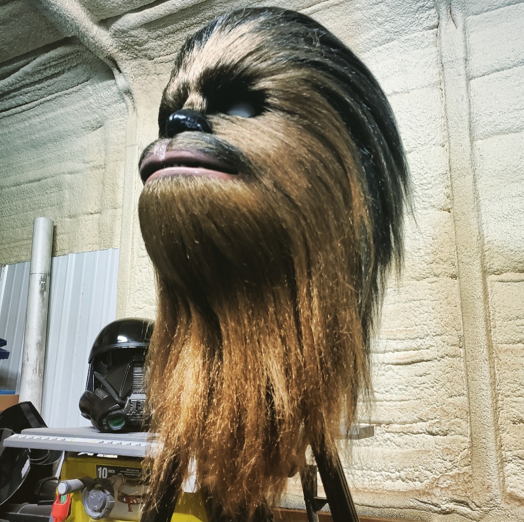 Fan Made Chewbacca Mask - 3d Model To Finished Mask | RPF Costume and Prop  Maker Community
