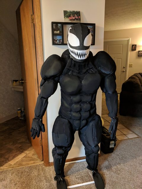 Venom Suit build- | RPF Costume and Prop Maker Community