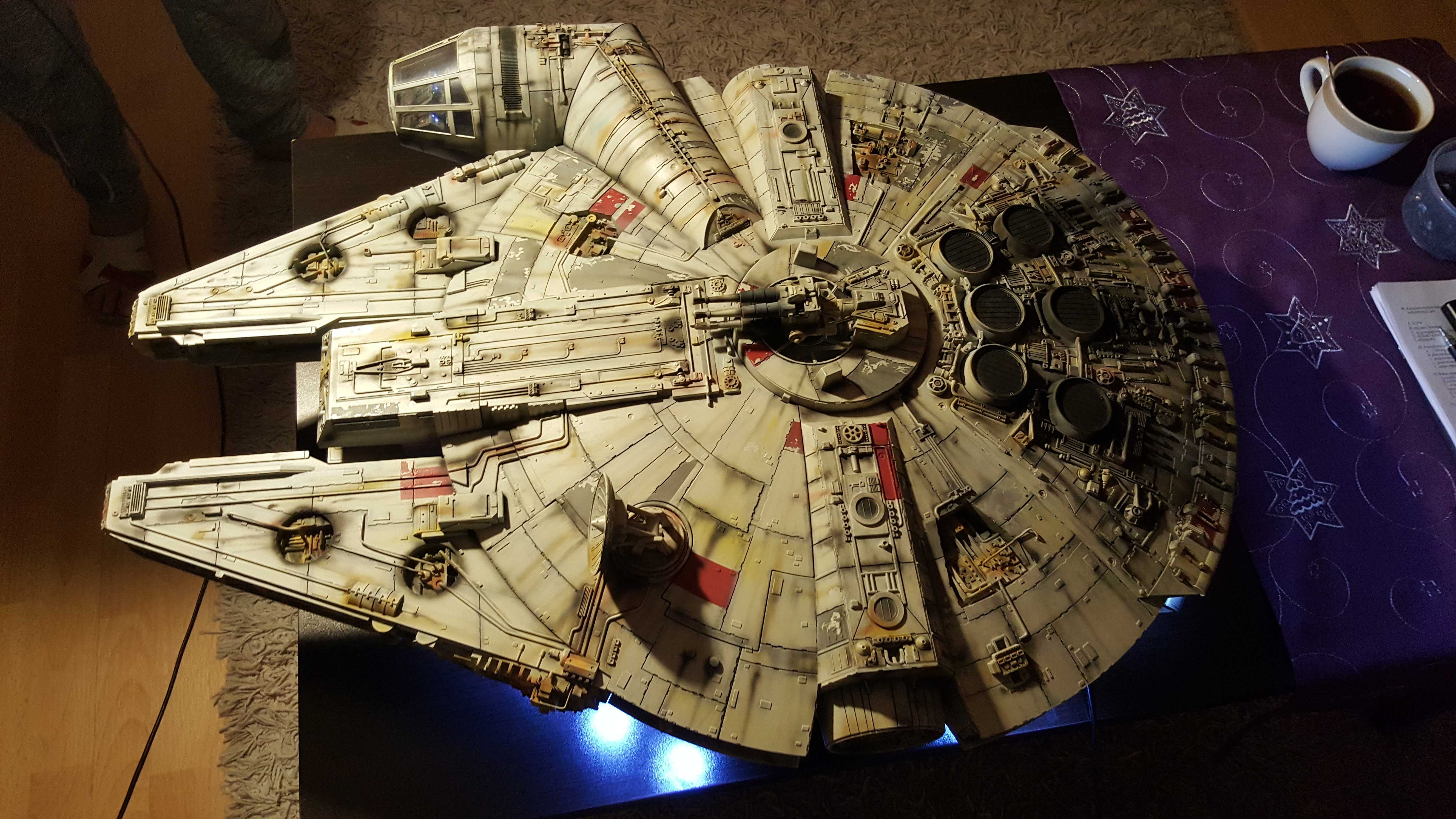 millennium falcon toy with sounds