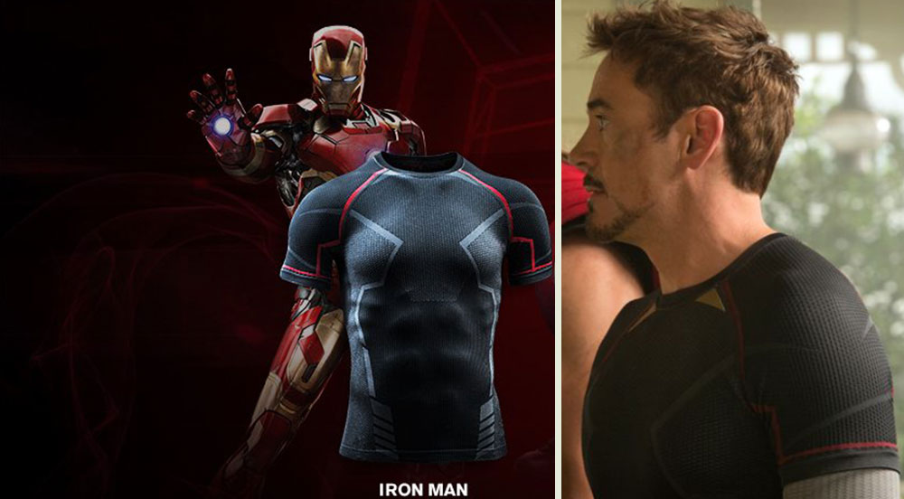 Tony Stark Avengers Age of Ultron Compression Shirt | RPF Costume and Prop  Maker Community