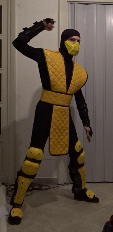 Mortal Kombat 2 Scorpion costume | RPF Costume and Prop Maker Community
