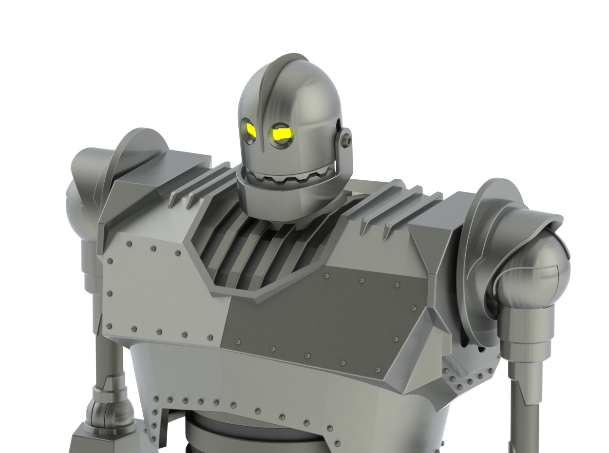 A teeny tiny iron giant : r/3Dprinting