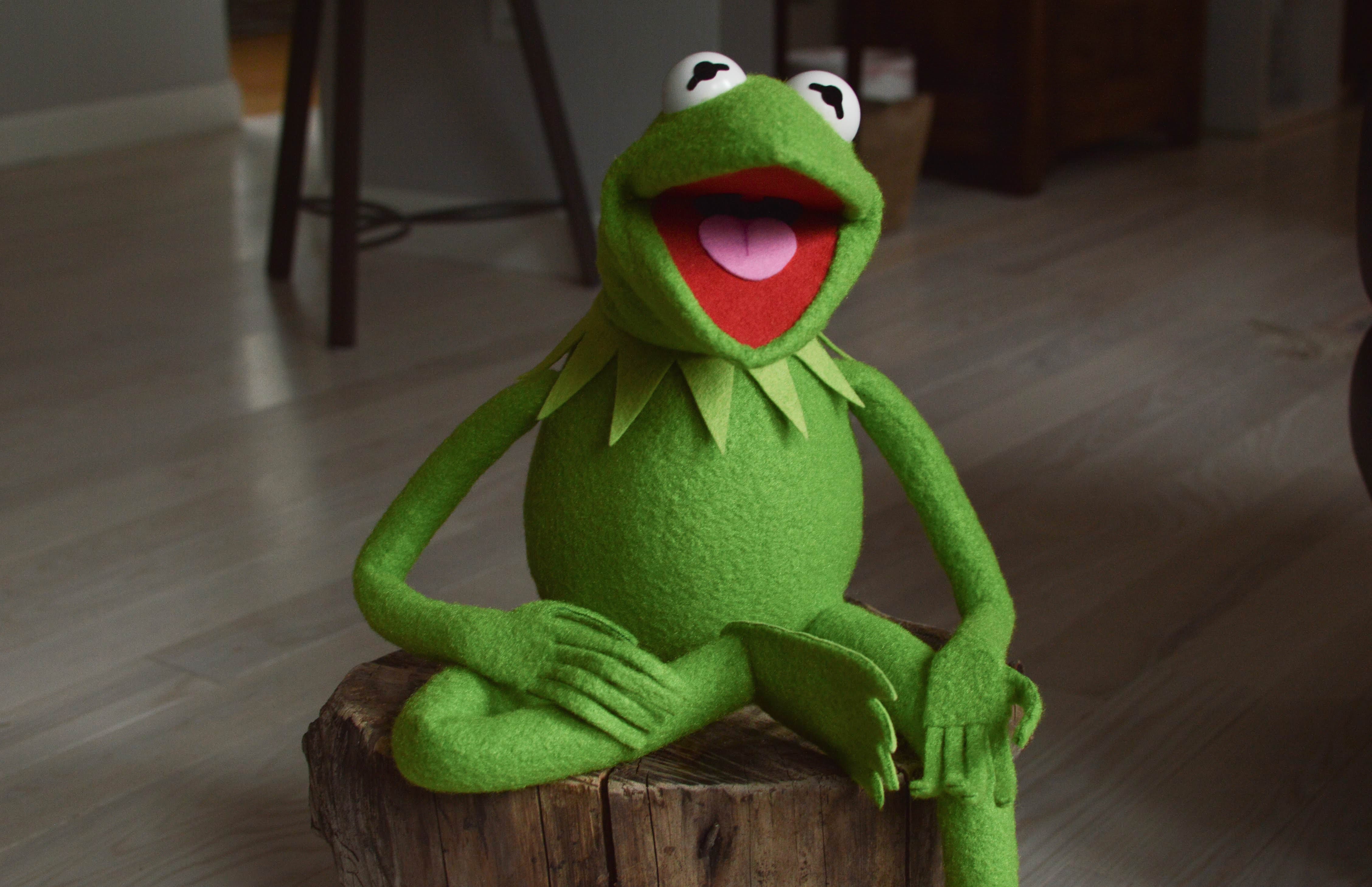 first kermit the frog puppet