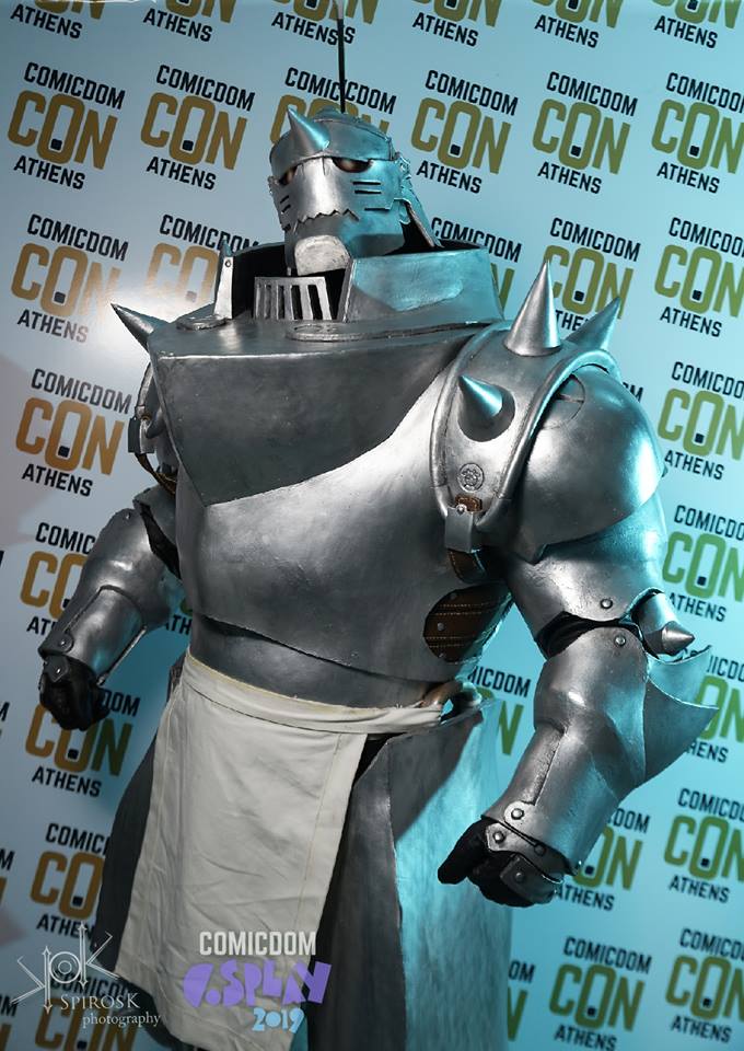 Alphonse Elric armor FULLMETAL ALCHEMIST manga build by