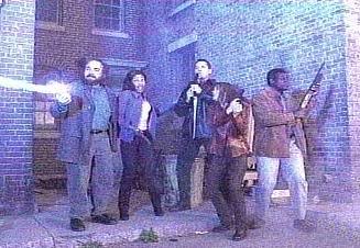 Also got to work as an actor on Sliders, This time with Tembi Lock in the eps 'The Seer'.