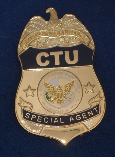 CTU Badge

Full sized metal Badge
TV-Show: 24 Show