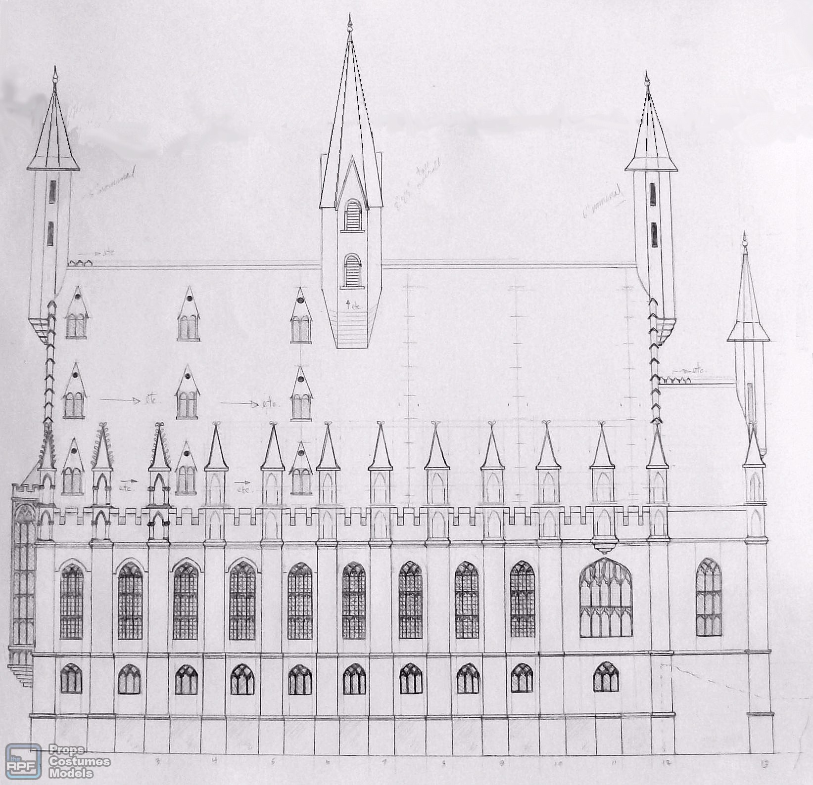 Great Hall Drawing