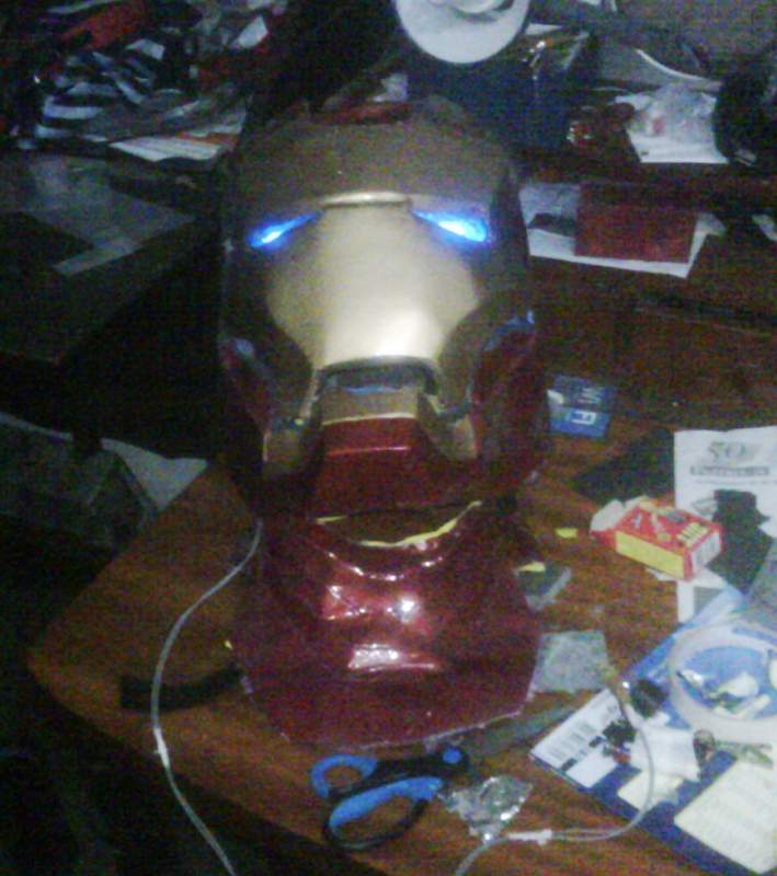 iron helmet