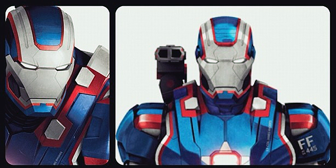 iron man 3 iron patriot art