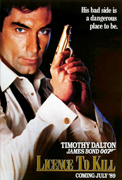 James Bond: Licence to Kill Poster