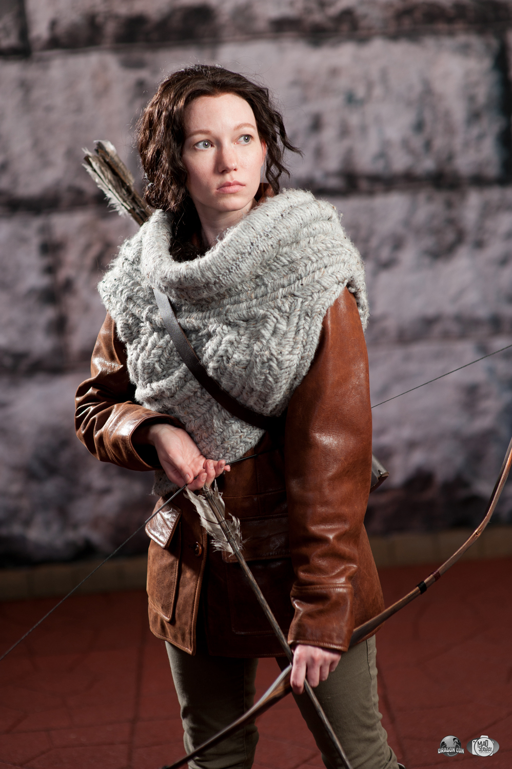 Katniss Everdeen Winter Hunting Costume from Hunger Games: Catching Fire  Photo by Bryan Humphrey | RPF Costume and Prop Maker Community