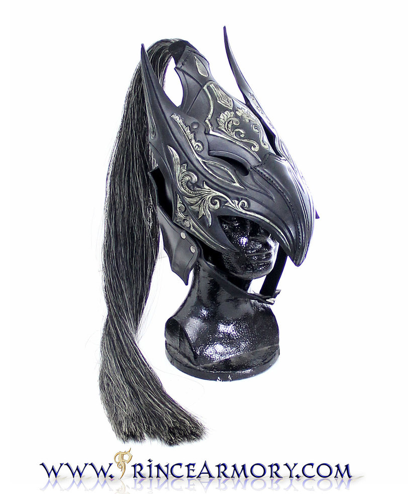 leather artorias helmet dark souls by  Prince Armory