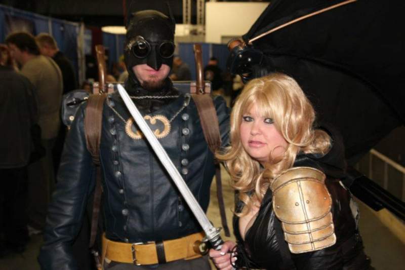 steampunk justice league cosplay