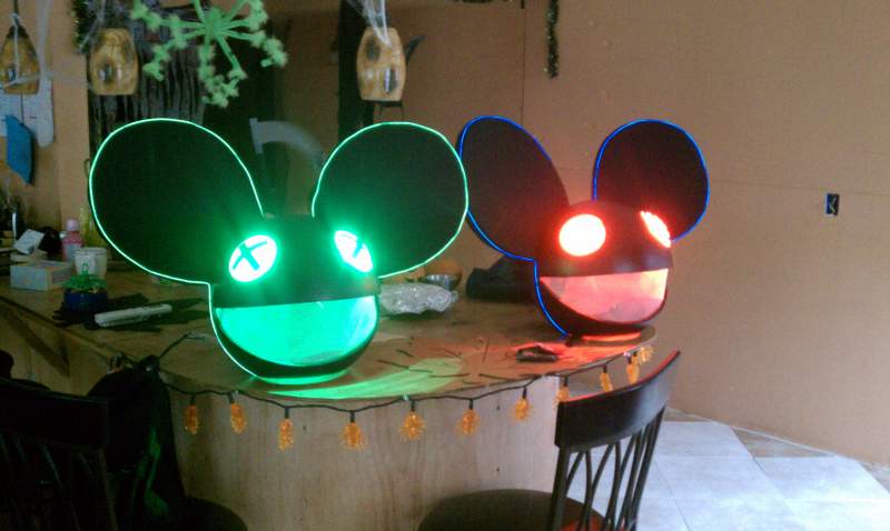 My kids Mau5 heads