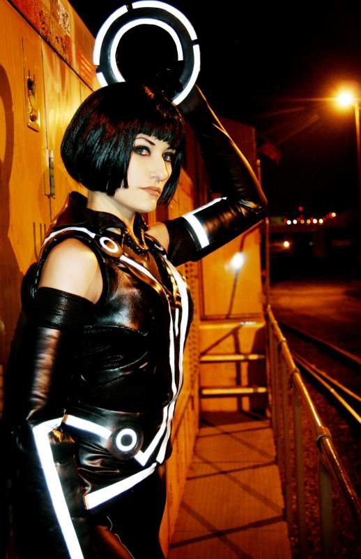 My Tron Legacy - Quorra - constructed by me made for DragonCon 2010. 

photo taken in Downtown Los Angeles by Violet.