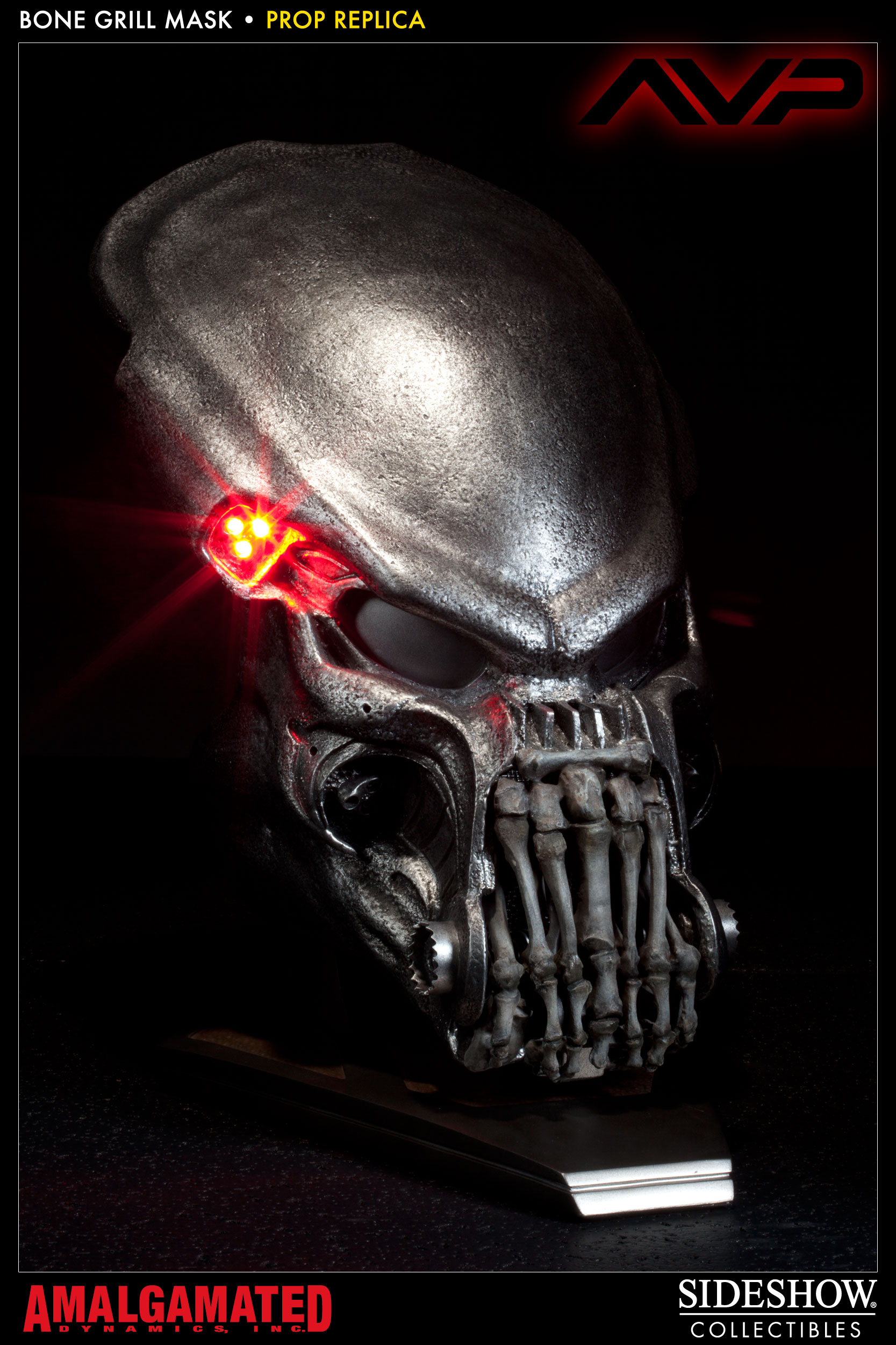 Sideshow Bone Grill Predator Mask 02